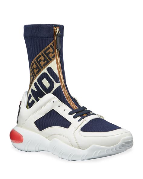 fendi sneakers socks men.